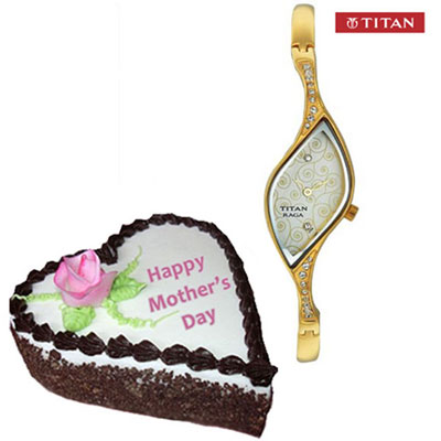"Heart shape Butterscotch Gulab Jamun cake - 1kg - Click here to View more details about this Product